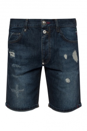 'gotham' denim shorts, zdjęcie 1 'gotham' denim shorts od Philipp Plein